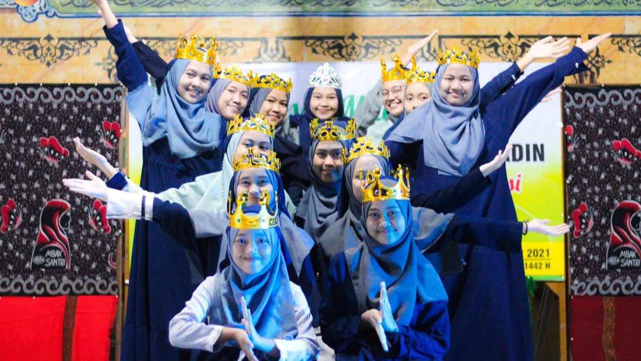 KREASI SENI SANTRI TARI ZAPIN ponpes nurul muhtadin#@milad_yayasan ke-16