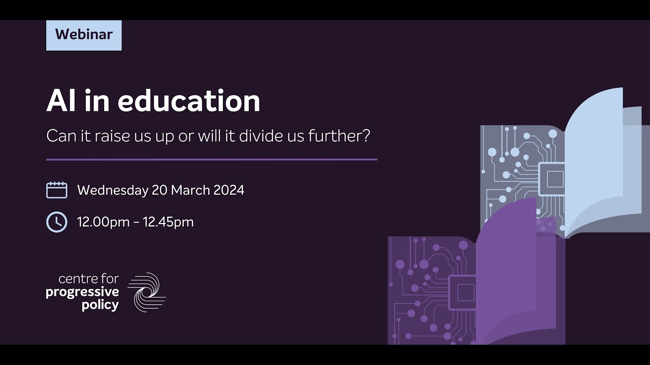 AI in education: can it raise us up or will it divide us further?
