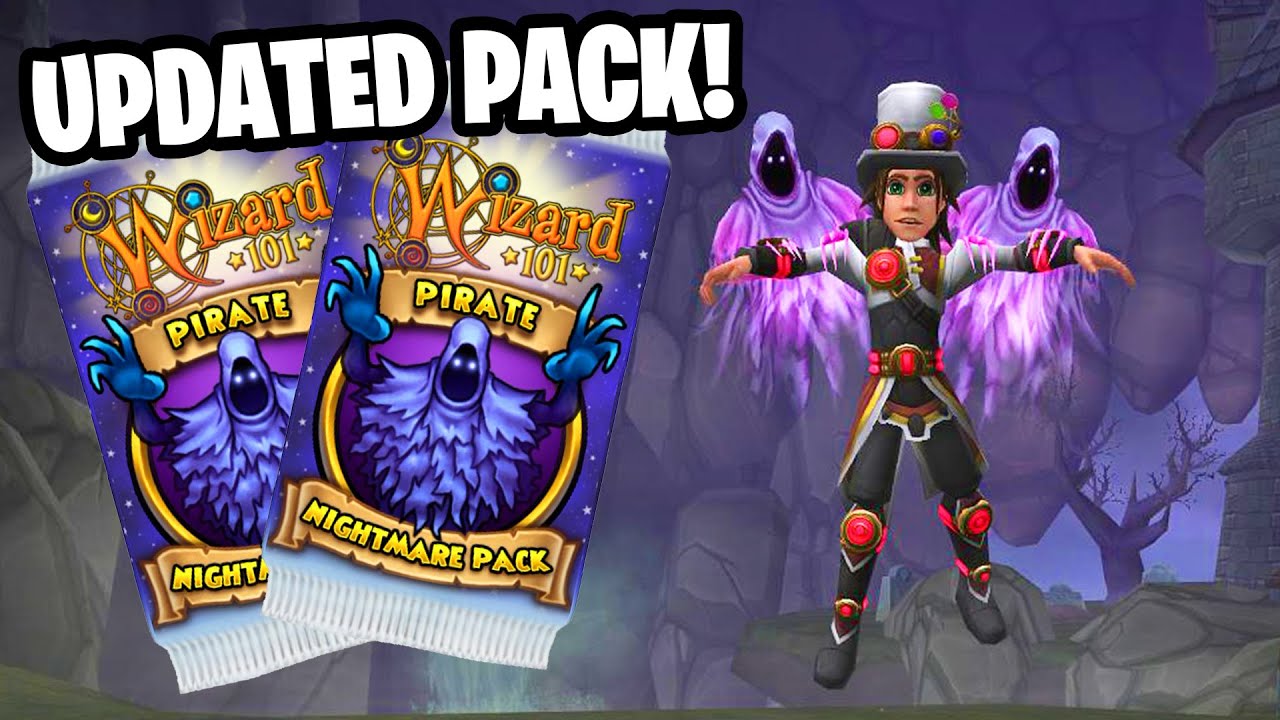 Wizard101: UPDATED HALLOWEEN PACK OPENING!