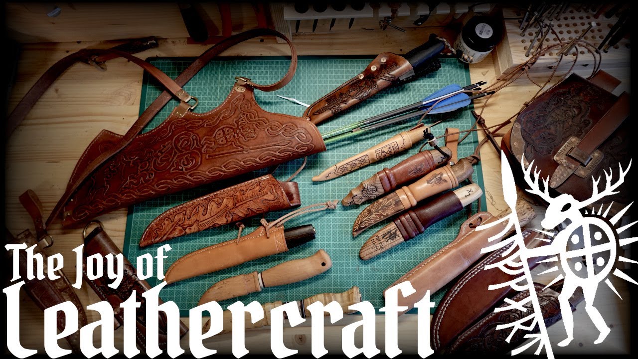 The Joy of Leathercraft: Talk about my Projects