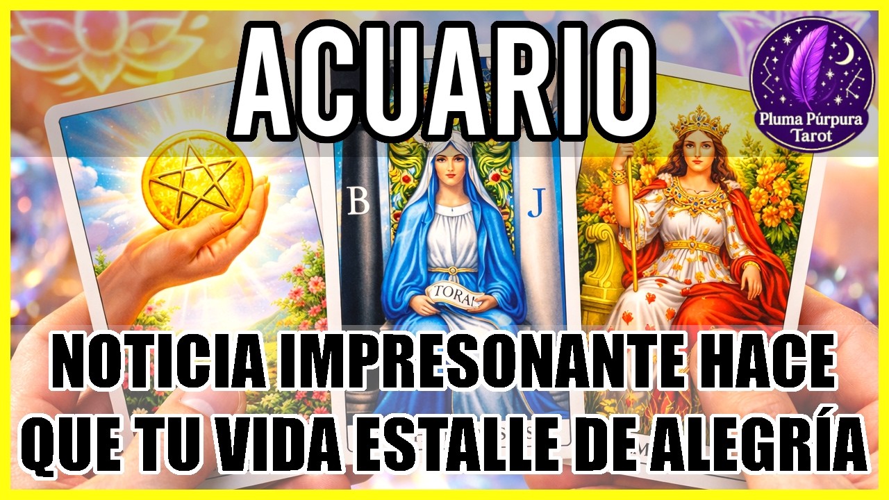 Acuario  🎁  Estas A Un Paso De Manifestar El Mas Espectacular Milagro! 🎁 #Acuario