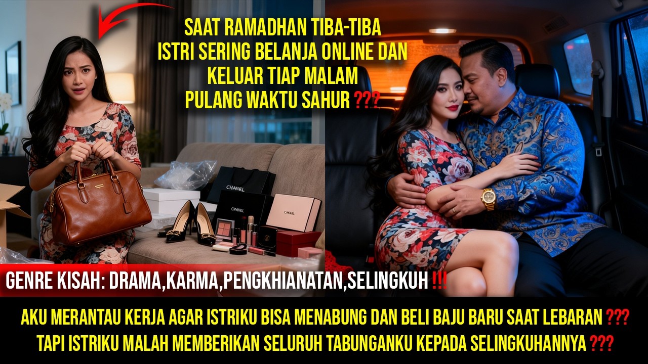 Kondom Bekas Jadi Bukti, ISTRI MALAH SAHUR DI MOBIL MEWAH PRIA LAIN!