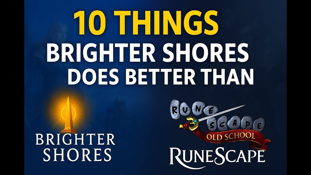10 вещей, которые Brighter Shores делает лучше, чем Runescape #mmorpg #brightershores #osrs #vide...