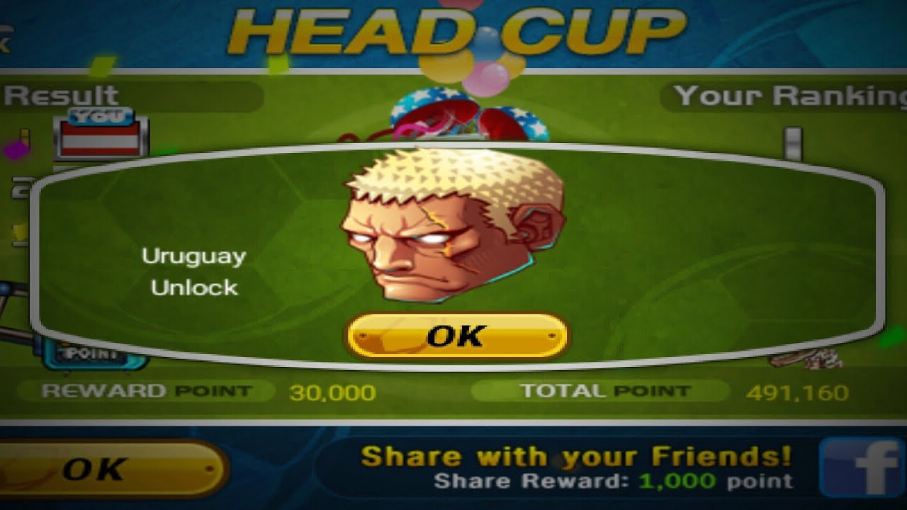 How to unlock Uruguay Head Soccer