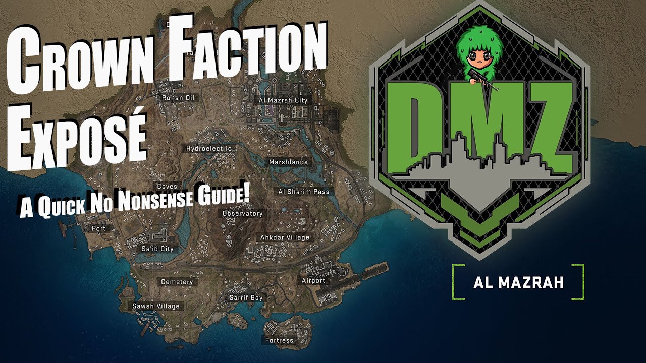 DMZ Crown Faction - Expos&eacute; Mission Guide