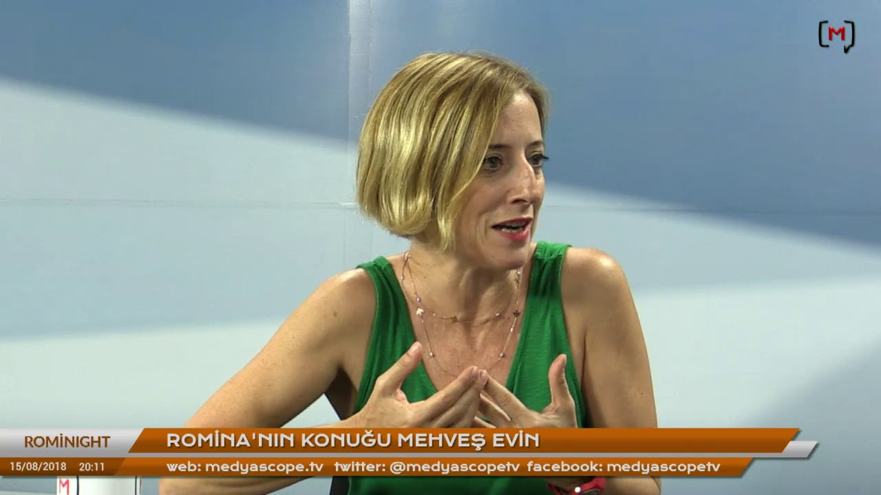 Rominight'ın konuğu Mehveş Evin'di