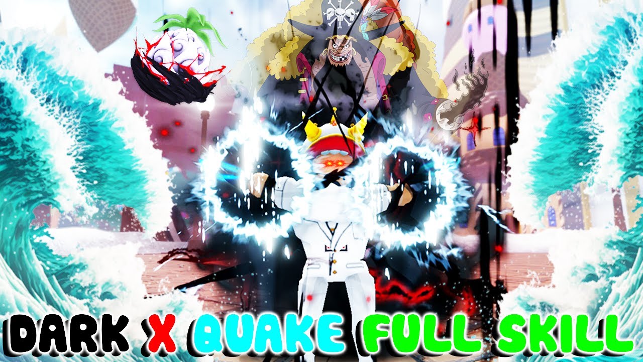 Roblox - QUÁ Ư LÀ MẠNH TRÁI ÁC QUỶ DARK X QUAKE ''YAMI X GURA'' PVP SIÊU KHỦNG - Fruit Battlegrounds