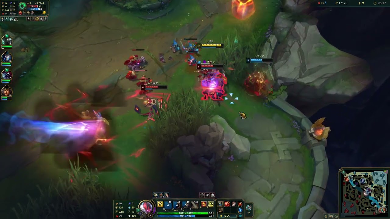 【League of Legends】レオナでハーネスを味見