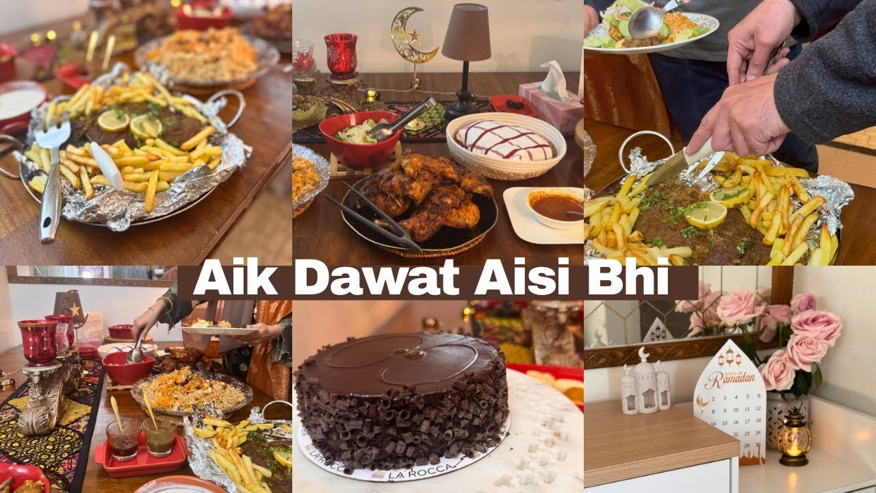 Costway Unboxing + Quick Iftar & Dinner Feast|Slow Cooked Brisket,Yakhni Pulao & Baked Chicken Tikka