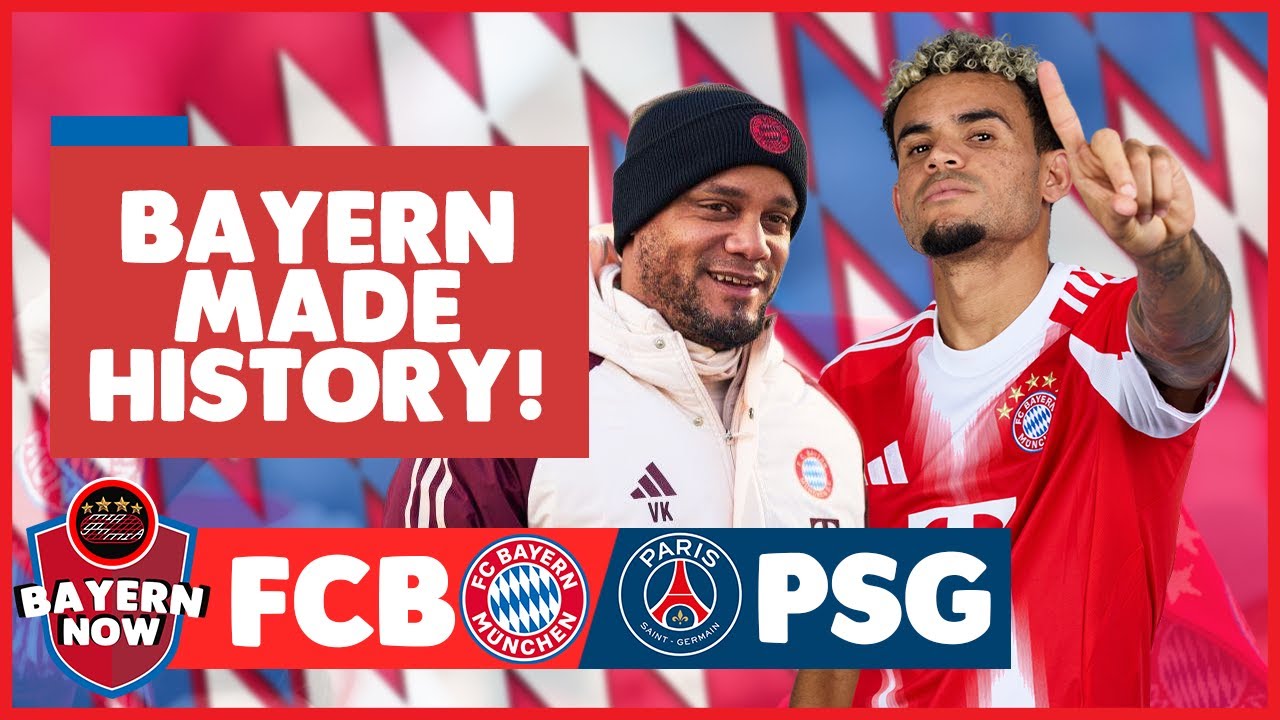 Luis Díaz & Kompany MASTERCLASS! PSG 1-2 Bayern Munich Reaction!