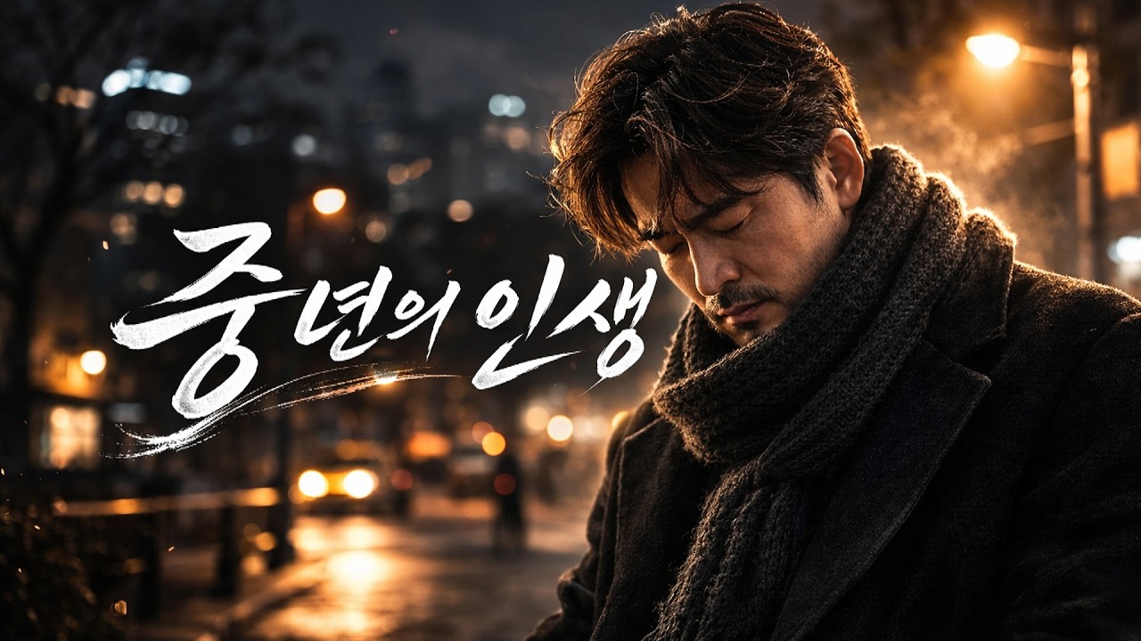 중년의 인생 (주름진 얼굴에 쌓인 세월을 위로하는 노래) #중년트로트 #인생트로트