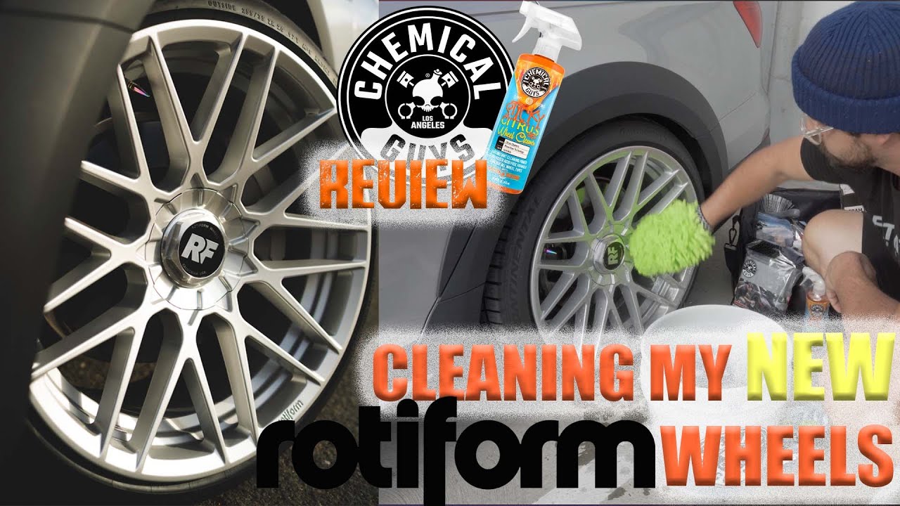 Chemical Guys Review On My NEW Rotiform RSE wheels