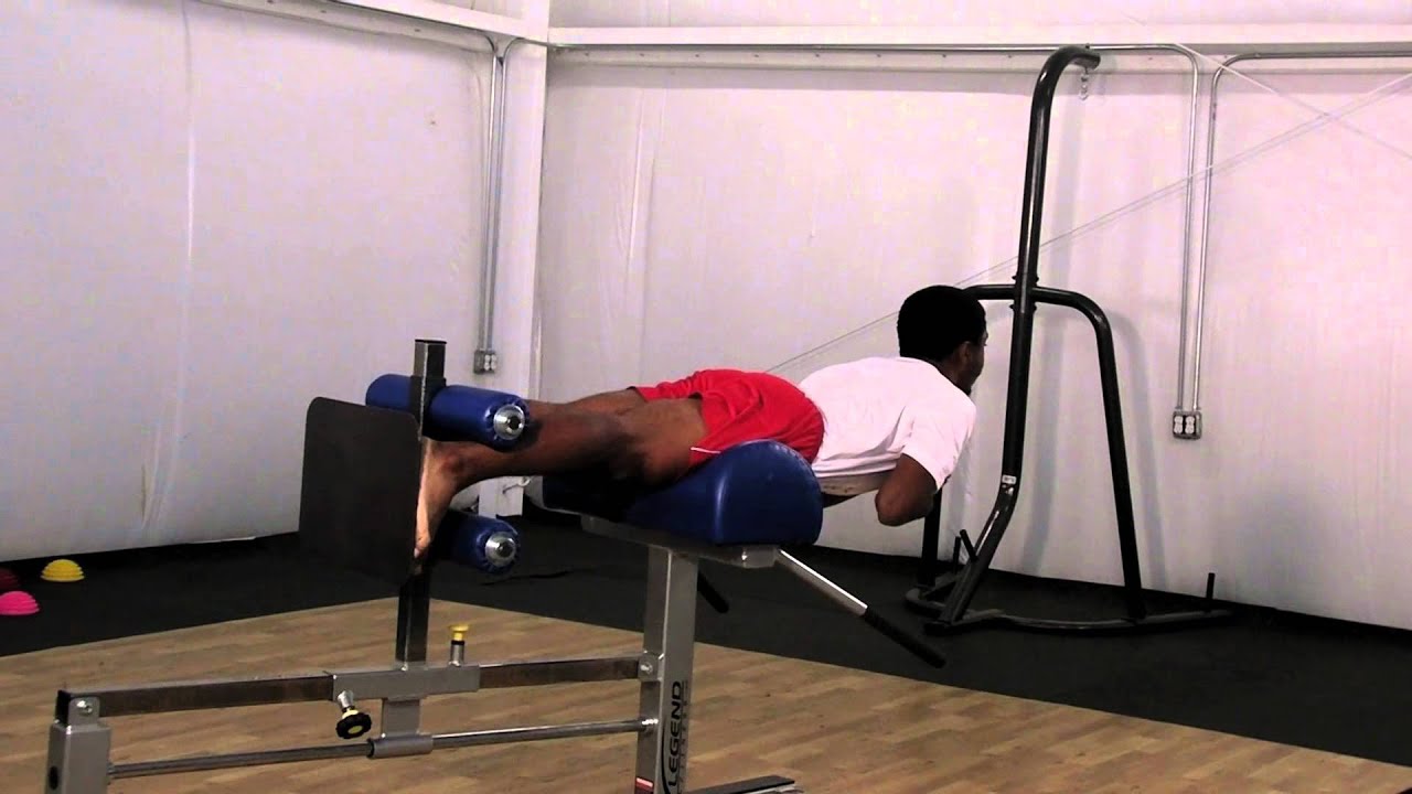 Glute Ham Gastroc Raise- DoctorYessis.com Sports Training