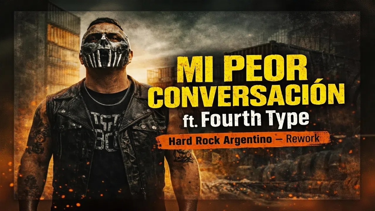 Mi Peor Conversación ft. Fourth Types | Hard Rock Argentino Rework | A veces tu cabeza miente...