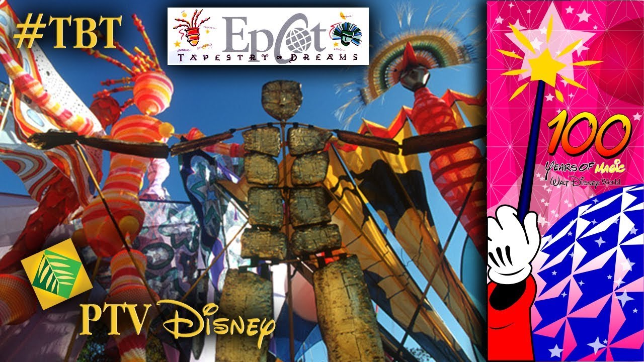 Epcot Parade Tapestry of Dreams 2002 | Throwback Thursday | PTV Disney | Pepper Tree Villa