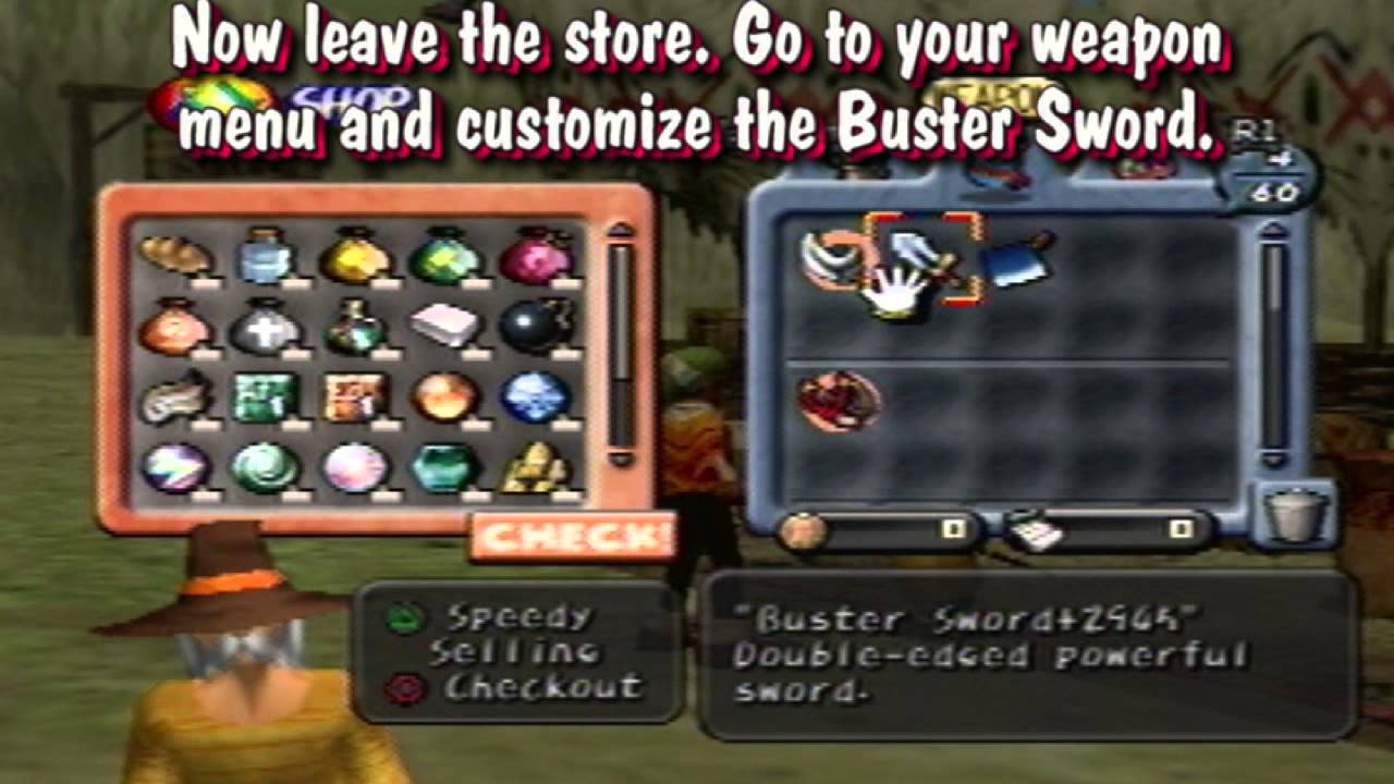 Dark Cloud (NTSC-U) Glitch - Early Chronicle 2 Sword