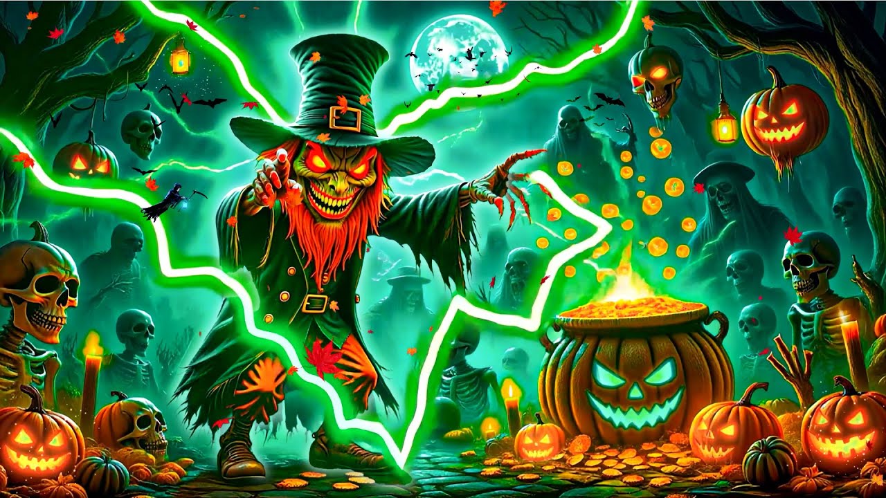 Spooky Halloween Music 🎃 Evil Laugh of the Witch 👻 Dark Halloween Ambience & Creepy Soundscape