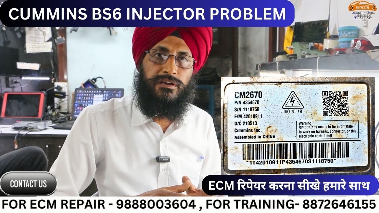 CUMMINS BS6 INJECTOR PROBLEM