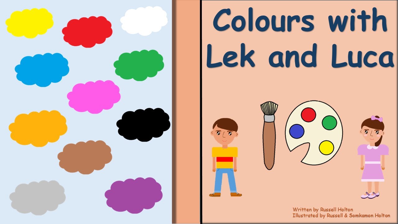 Colours with Lek and Luca - Level 1- English Lesson Story