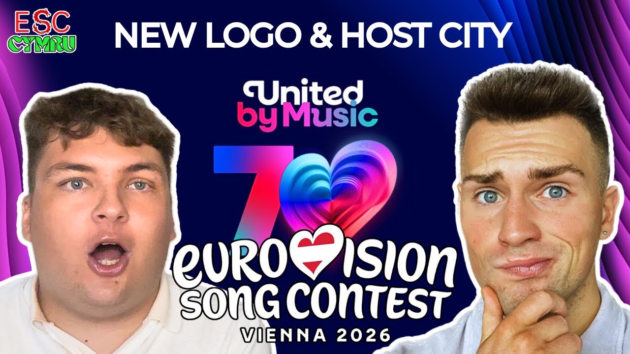 EUROVISION 2026 REBRAND & HOST CITY REVEAL | CHRIS & WILLEM REACT