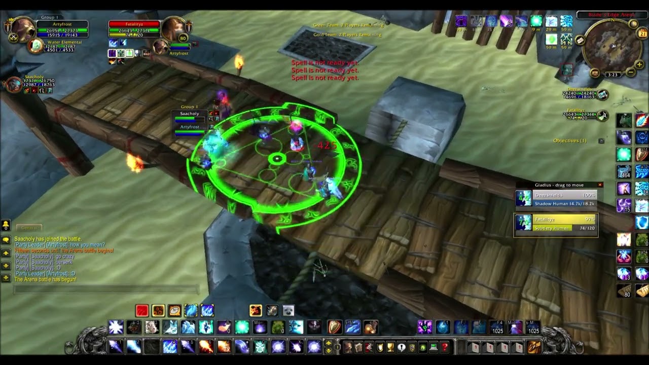 Frostmage Shadowpriest 2v2 Arena Ownage