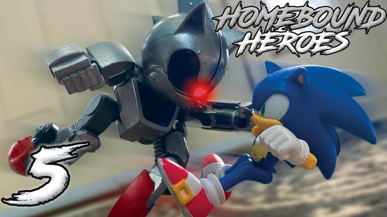 Металлическое безумие - HomeBound Heroes, эпизод 5 (Sonic Stopmotion)