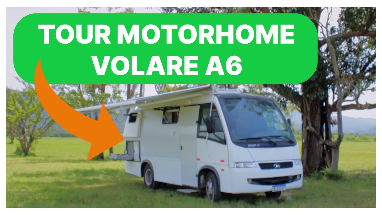 MOTORHOME VOLARE A6 - TOUR COMPLETO