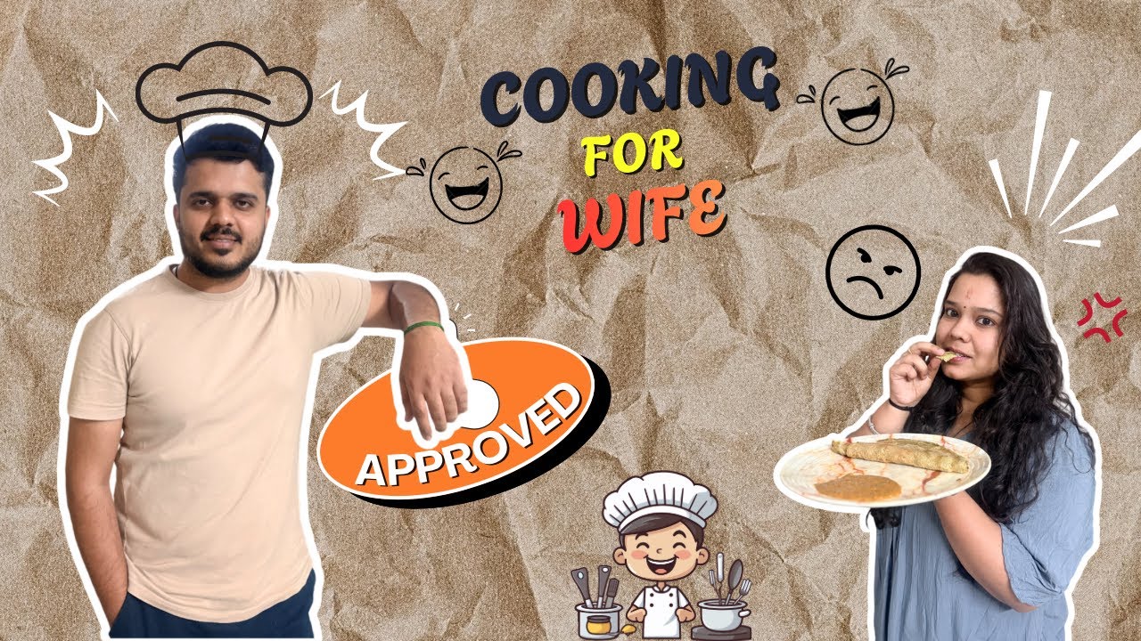 👨‍🍳Cooking for Gundu😁 || 🫓Dosa ketadhu oru kuthama🤦‍♀️- Eswar with Harinii❣️
