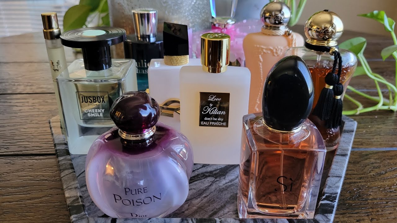 September Perfume Tray | August Recap