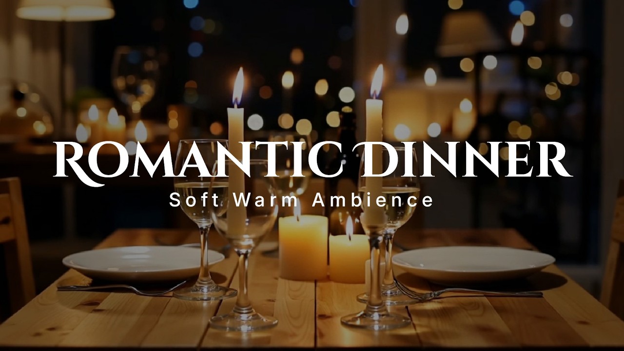 Love in the Quiet Room | Romantic Dinner Ambient for Warm & Intimate Nights