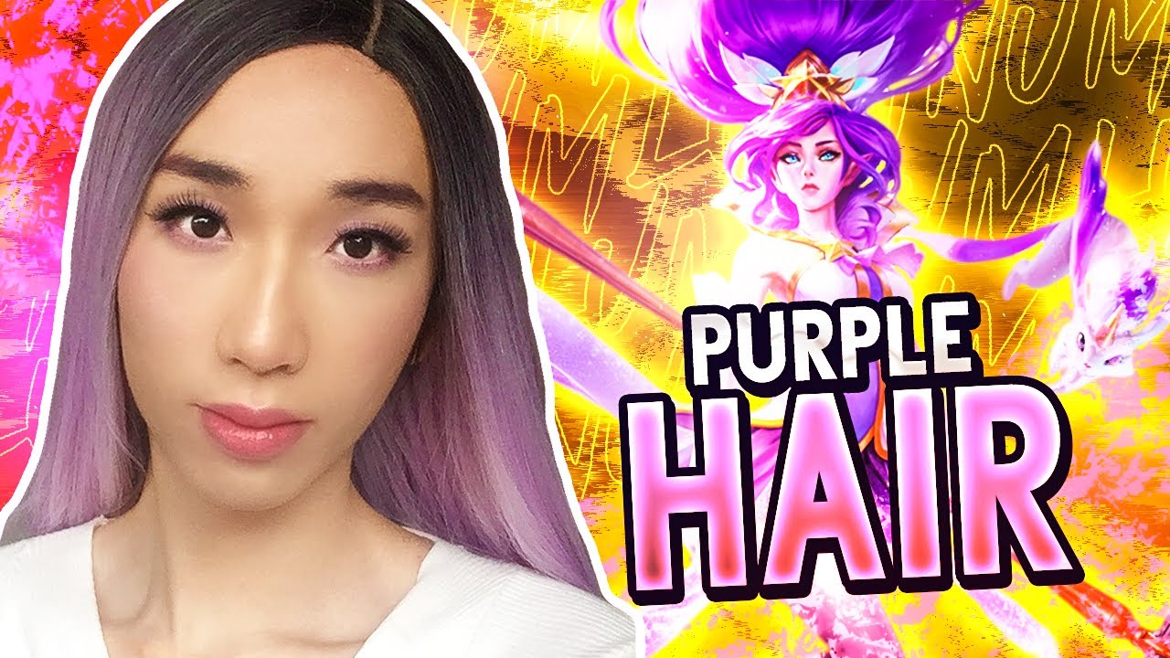 Luminum with PURPLE Hair?!
