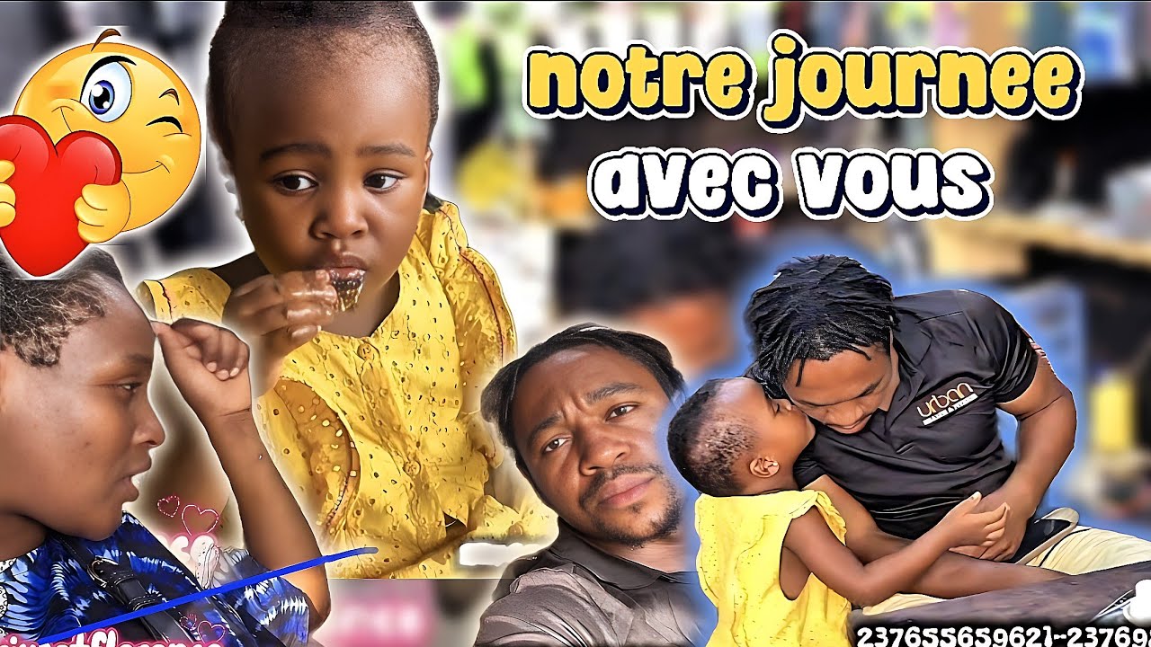 😇je passe ma journée du côté de bonaberie avec vous aujourd'hui la famille 🥰 et Andrea vous son papa