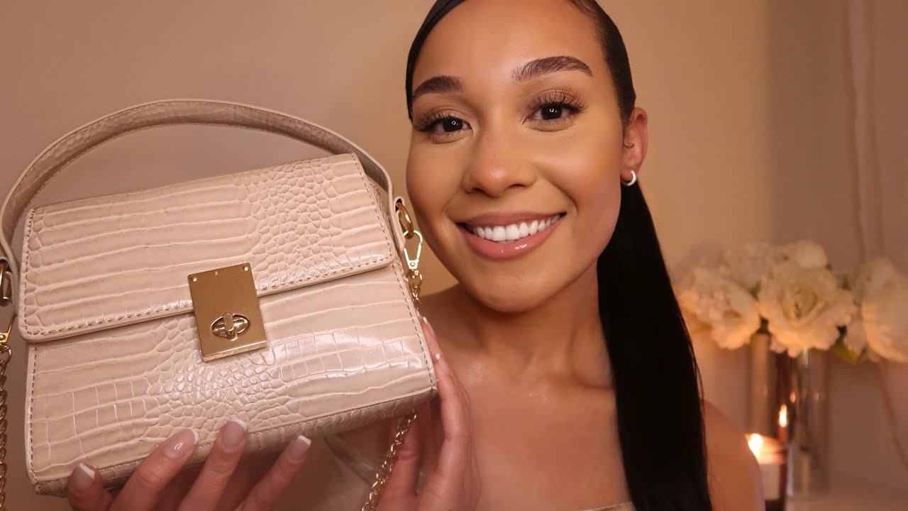 ASMR What's In My Bag 🤎 RELAXING Soft Whispers, Tingles & Tapping For Sleep