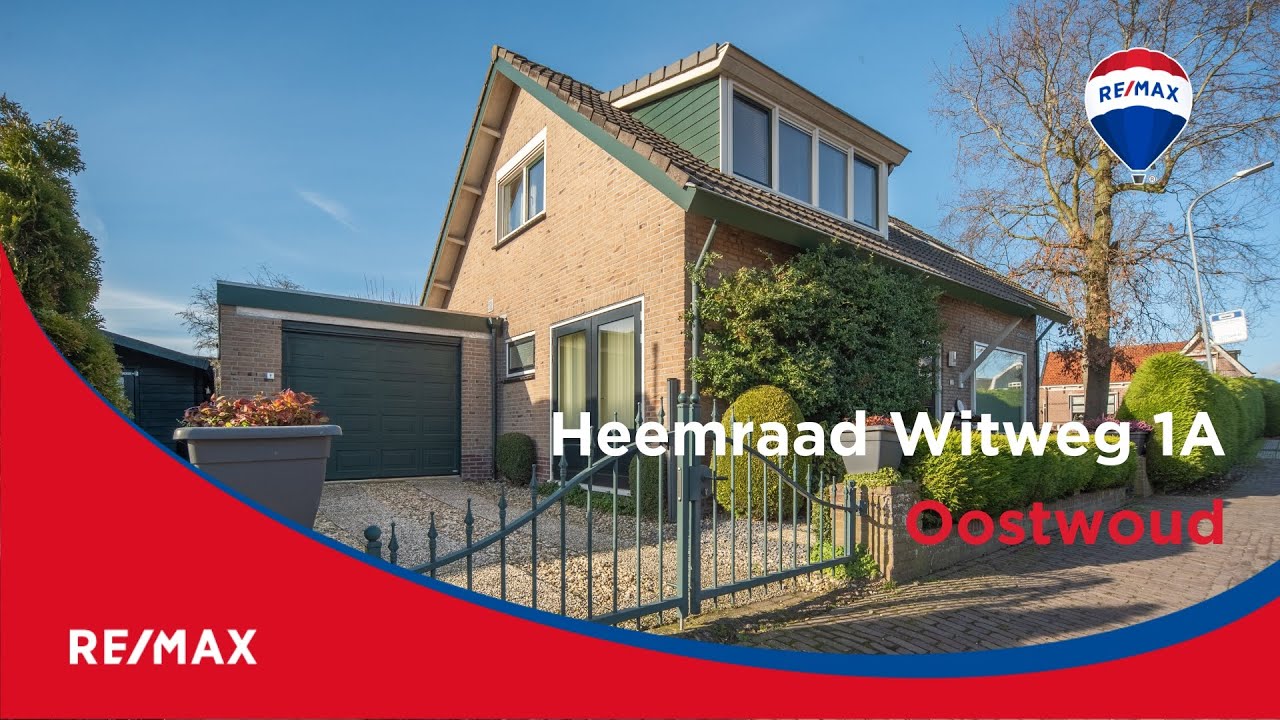 Vrijstaande woning Oostwoud Heemraad Witweg 1A met introductie van REMAX makelaar Wesley Boode