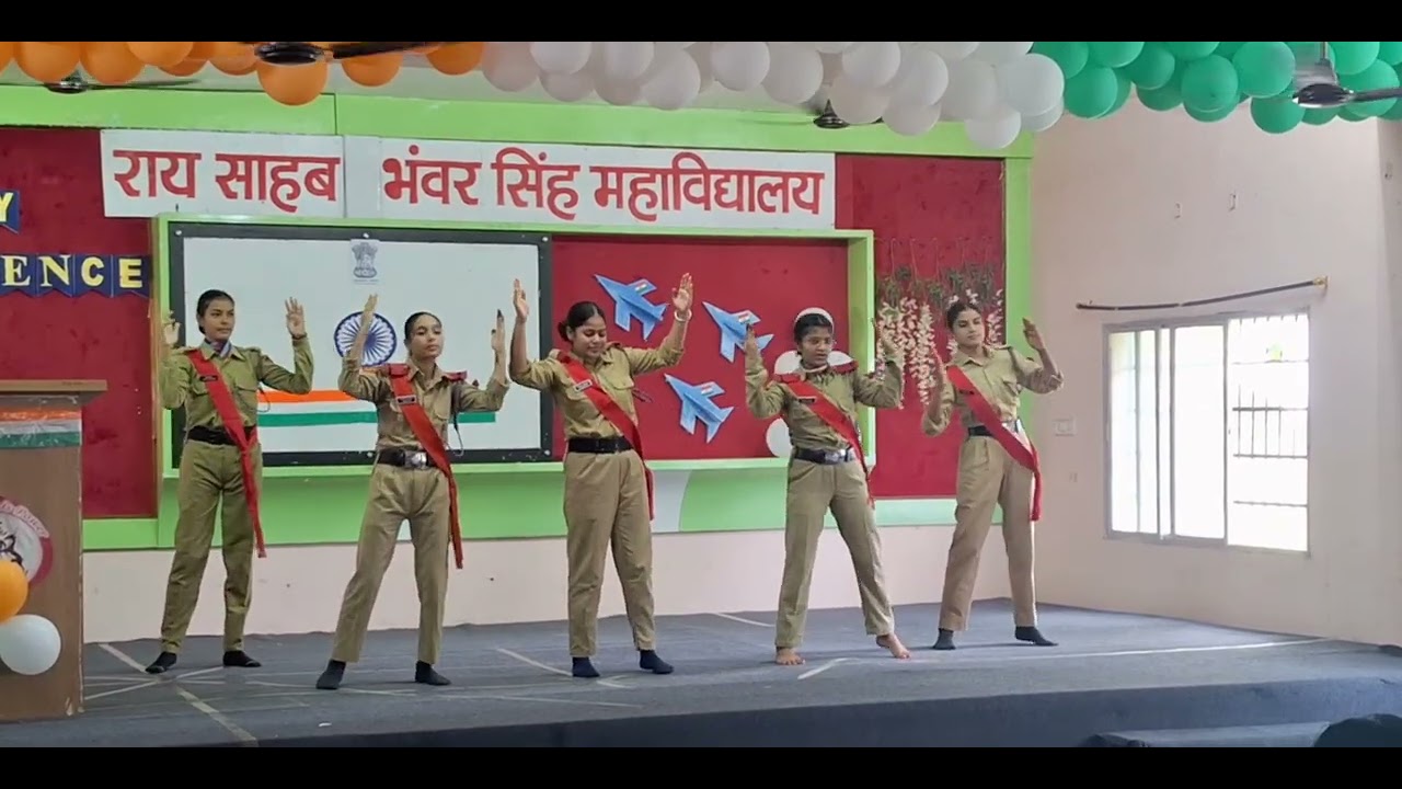 NCC 5 MP Girls Battalion Narmadapuram RSB college | Operation Sendur | Independence Day |  #viral