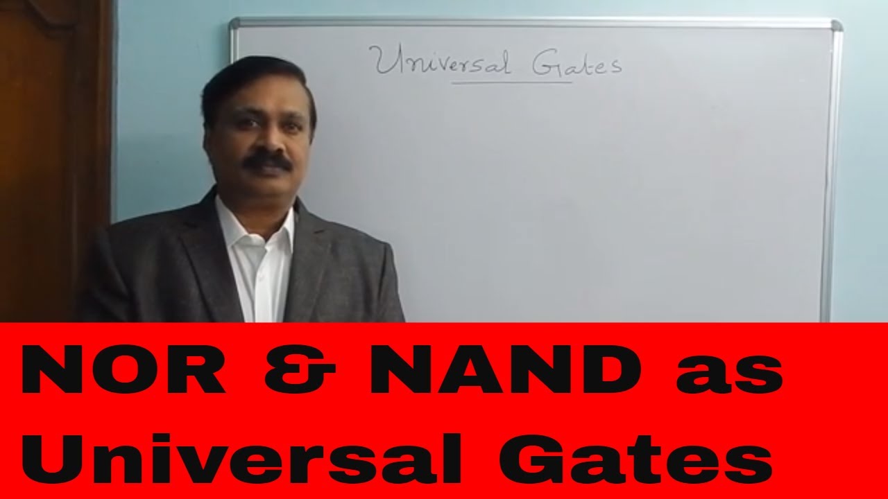 Universal gates-NOR Gate, NAND Gate(English)