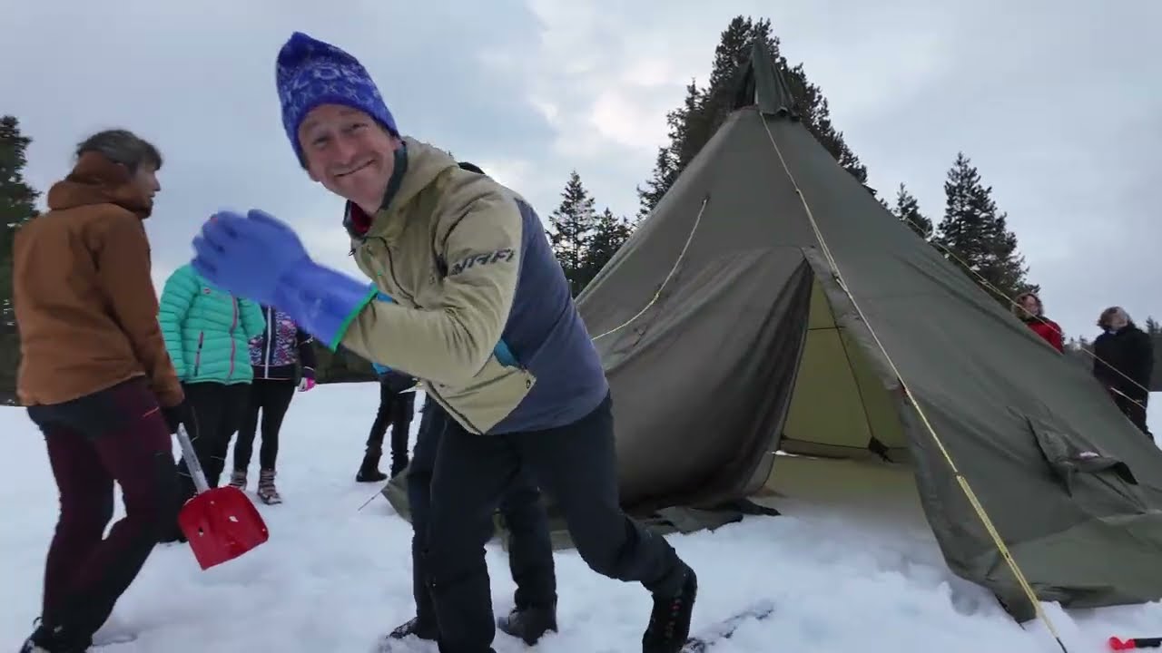 Aventure Nordique : 2 jours de raid en ski pulka sur les Hauts-Plateaux du Vercors