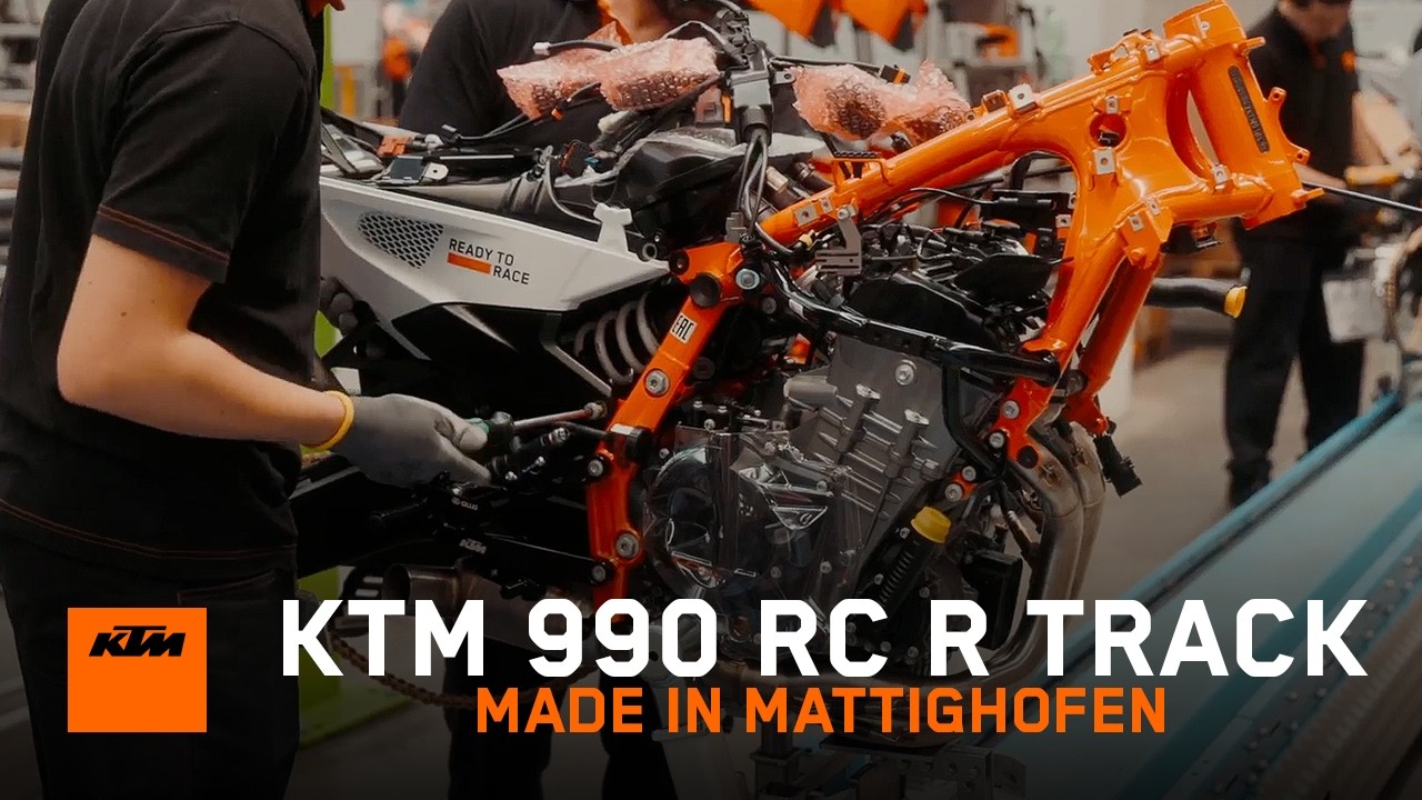 KTM 990 RC R TRACK &ndash; Built by hand in Austria | KTM