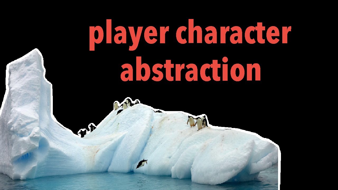 iceberg 011: PLAYER & CHARACTER ABSTRACTION - GameMaker advanced tutorial