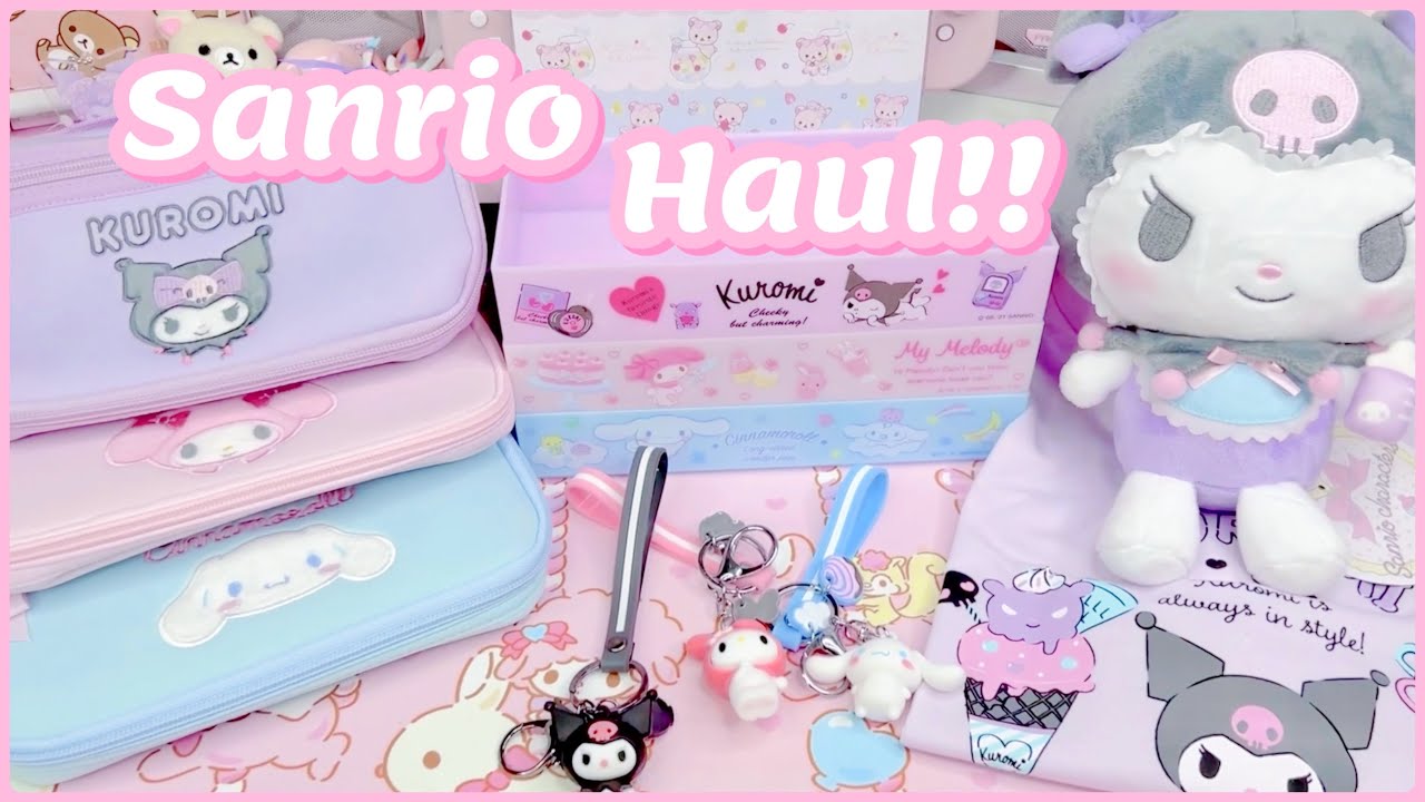 Kawaii Affordable Sanrio Haul - With Links!