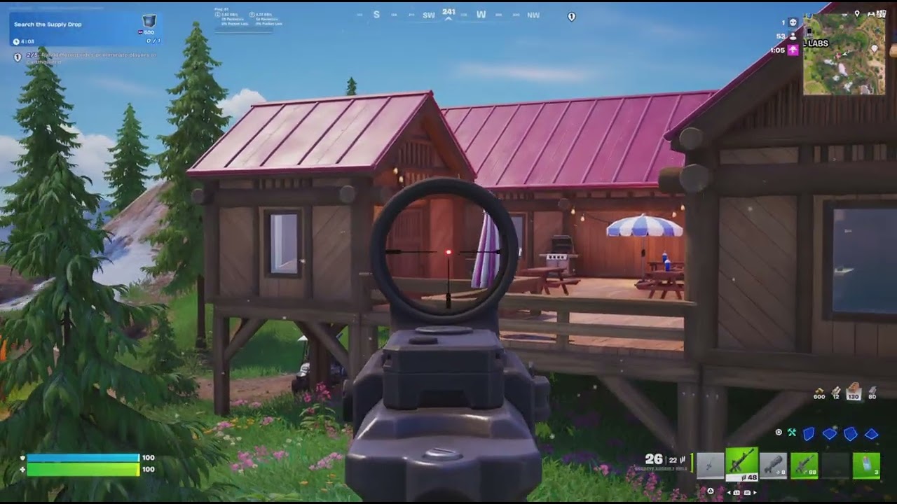 Didn’t see me