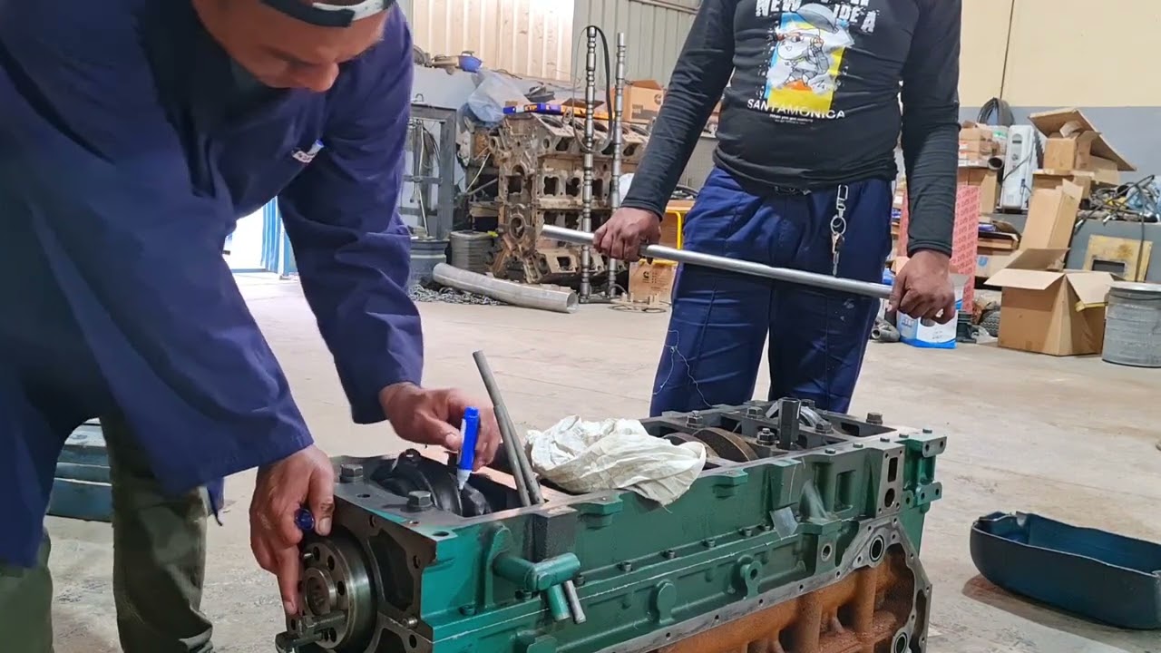 WEICHAI WP10D: TIGHTENING OF CONNECTING ROD