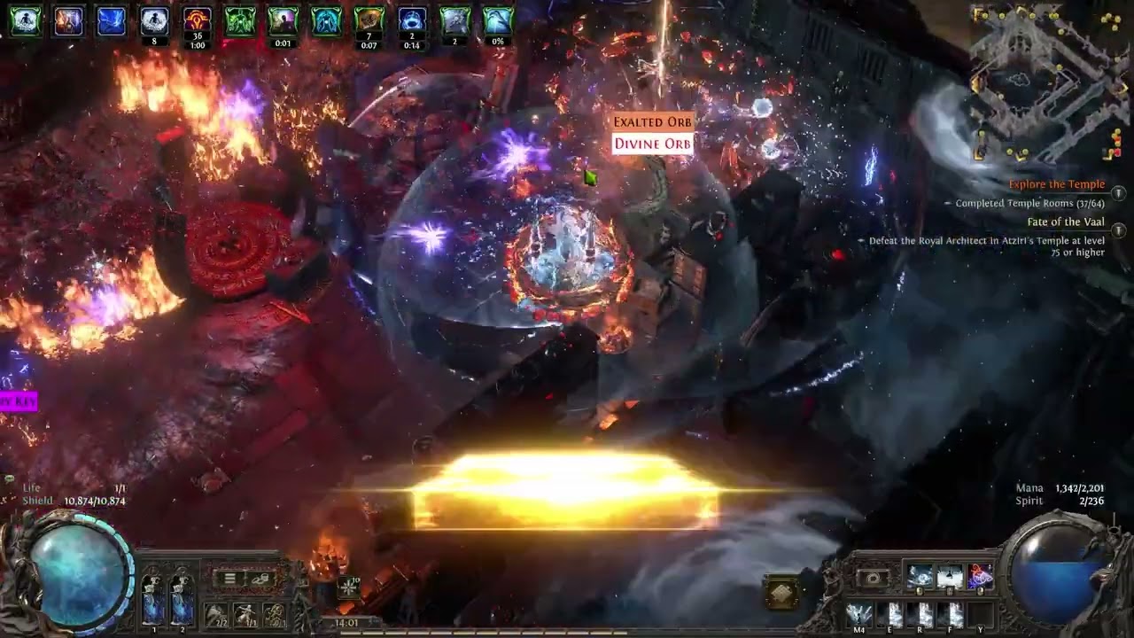 Juiced temple lv99 CoC comet disciple