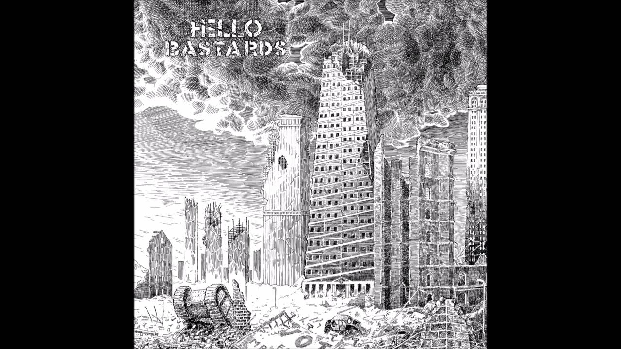 Hello Bastards LP - London, UK Political Power Violence Crust Punk Vegan Straight Edge