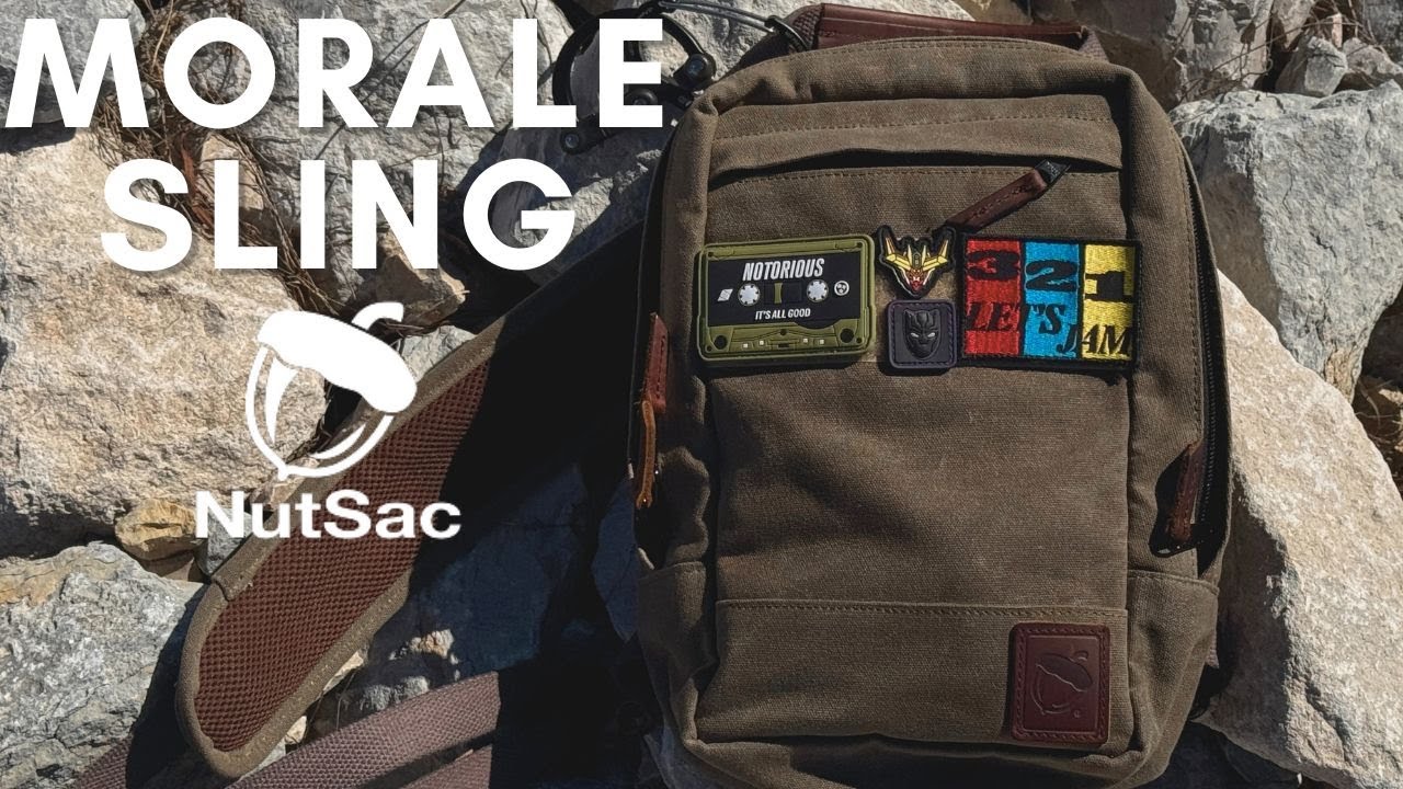 Nutsac Morale Sling:The Perfect EDC Sling Bag (Vol.2)