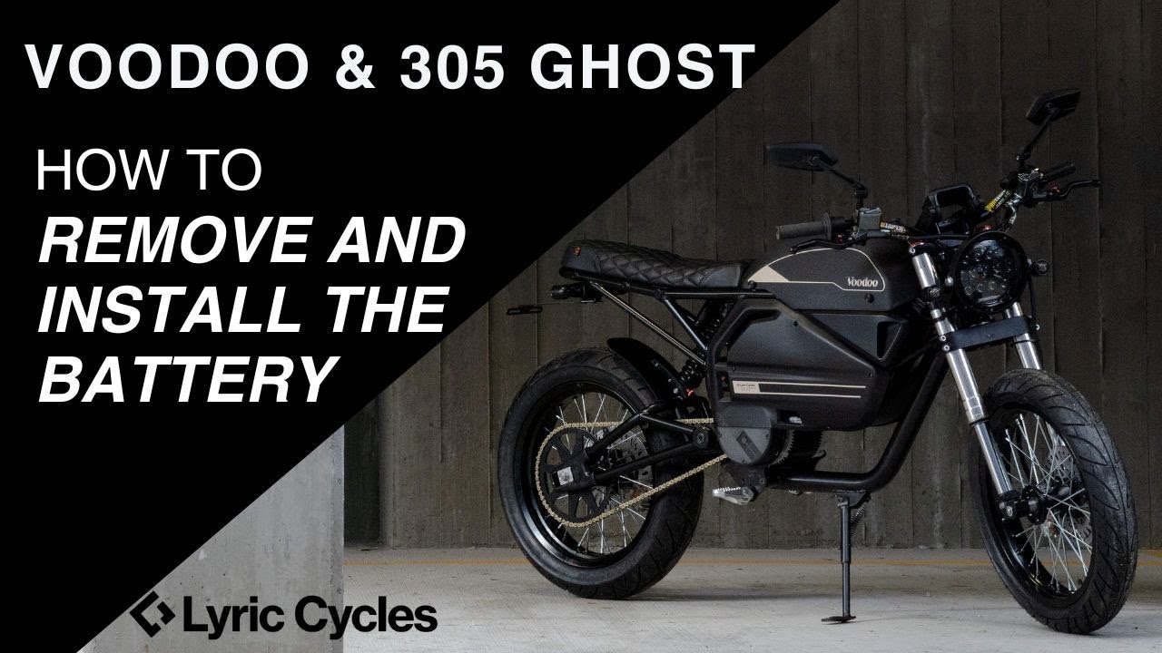 Voodoo & 305 GHOST | Remove and Install the Battery on Your Electric Bike