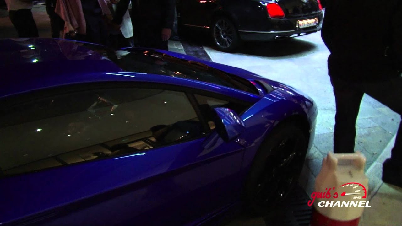 Lamborghini Aventador monterey Blue (Blue Nethus) in Monte-carlo, Monaco !!