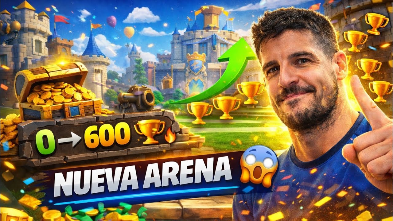 De 0 a 600 COPAS 🔥 | NUEVA ARENA en Clash Royale 😱