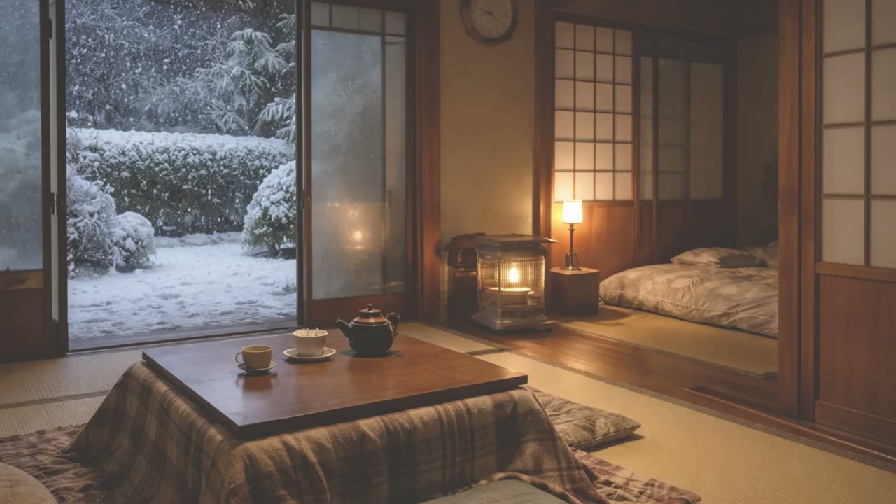 雪が止んだあとの静けさ (声のある)｜そばにいてくれる歌 — 感情を消費しない、ただ流しておける.寄り添う音楽.