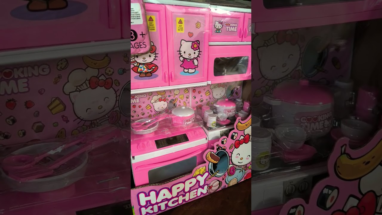Mainan Masak Masakan Imut Pink 🩷 Happy Kitchen😍